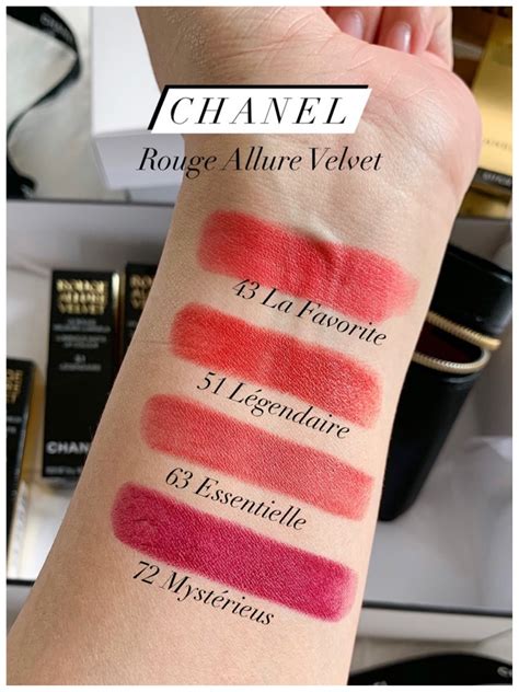 chanel coffret rouge allure|rouge allure velvet colours.